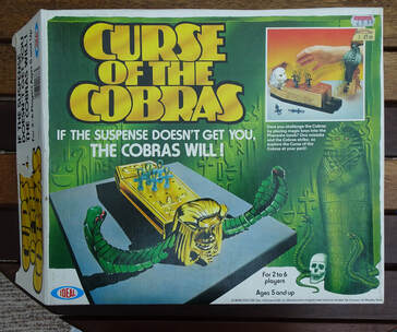 Curse of the Cobras Boardgame 