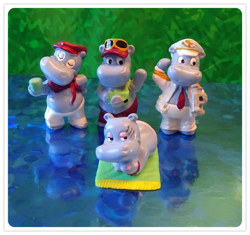 Kinder Surprise Happy Hippo Holiday 1995 